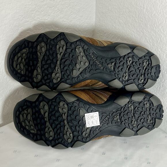 Skechers Men's DIAMETER-Zinroy Slip-on Loafer 7.5 NEW Leather MEMORY FOAM brown - Picture 9 of 9